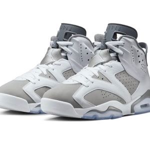 Jordan retro 6 Grey and white